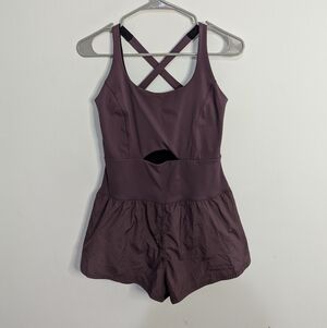 FP Movement By Free People Size Small Righteous Runsie Romper In Clove